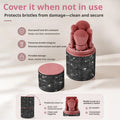 CabinReset Brush Organizer – Dustproof Travel Holder for On-the-Go Glam